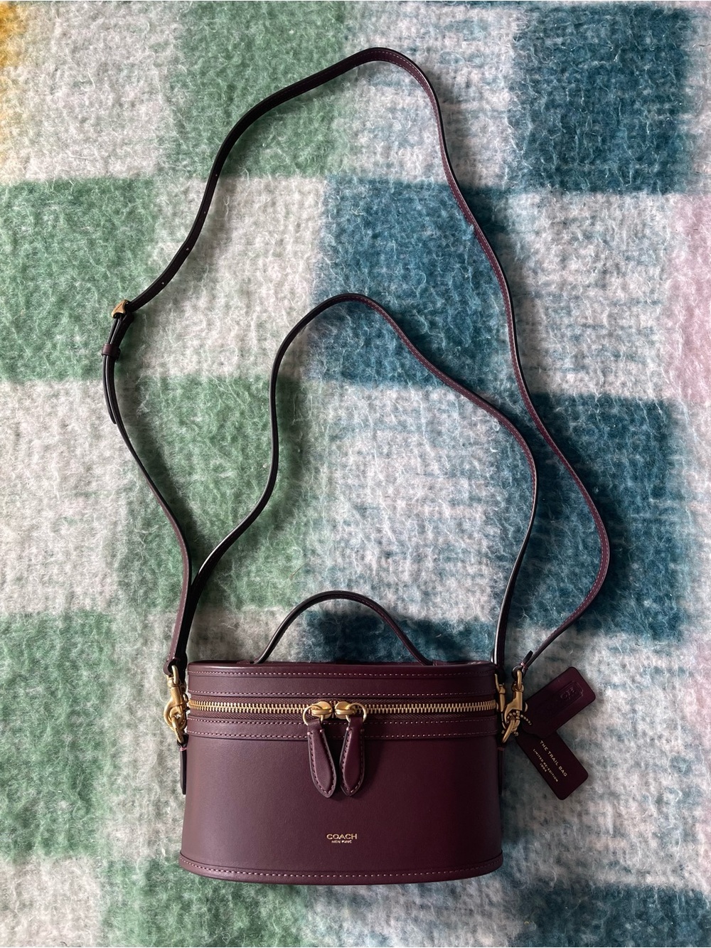 Coach Trail Bag - Style CBG93 - Black Currant